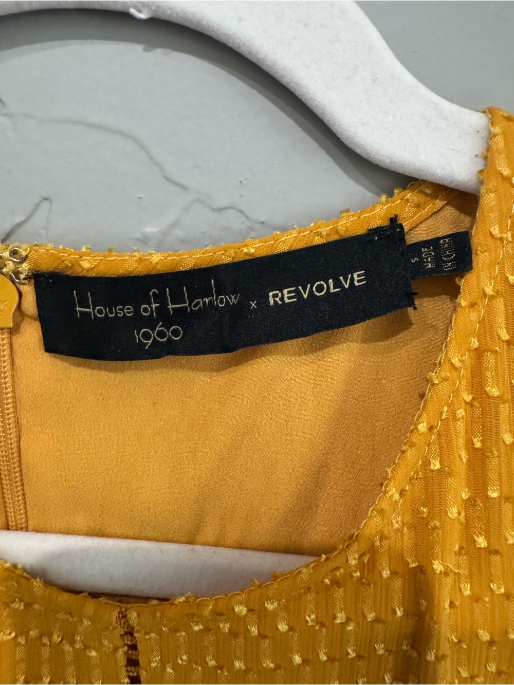 House of Harlow x REVOLVE Allegra Mustard Yellow Boho Maxi Dress - Picture 10 of 16